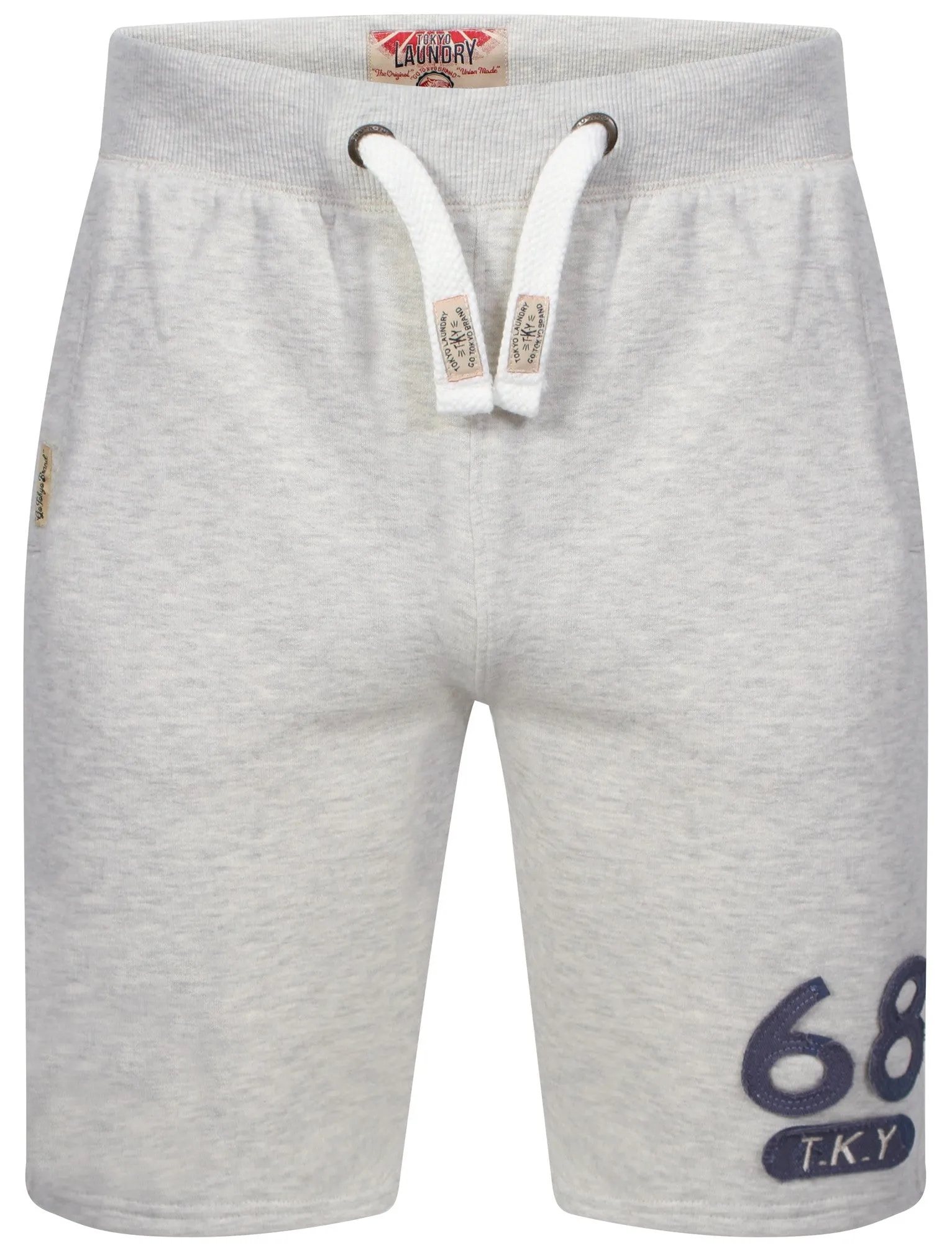 Willow Cove Sweat Shorts in Oatmeal Marl - Tokyo Laundry