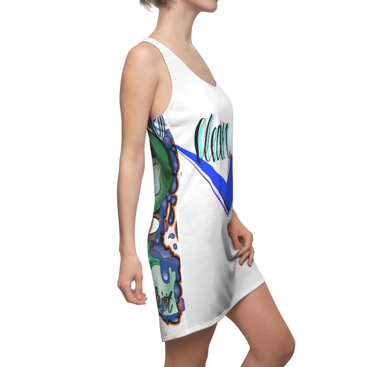 Women's Cut & Sew Racerback Dress