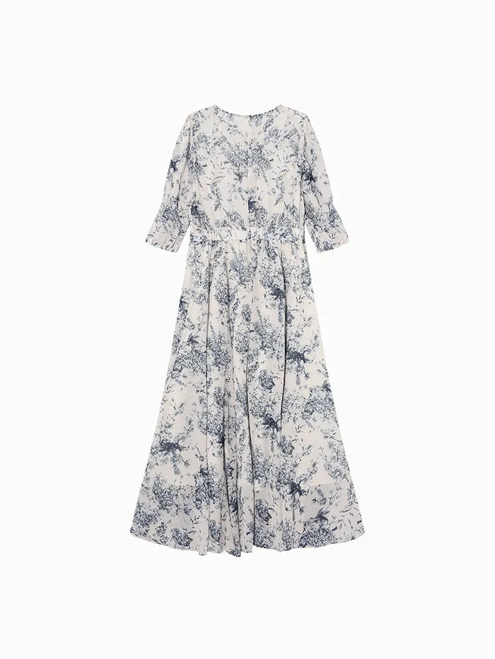Women's Printed Longline Dress