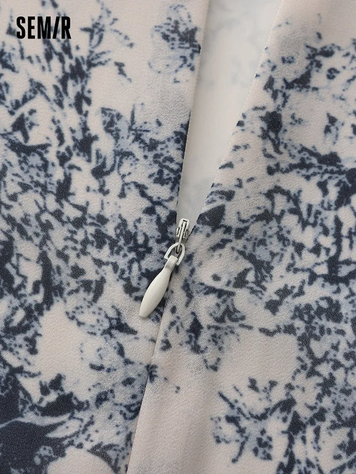 Women's Printed Longline Dress