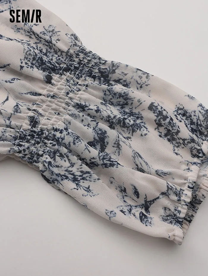 Women's Printed Longline Dress