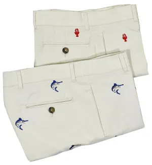 ZB027 Embroidered Walk Short