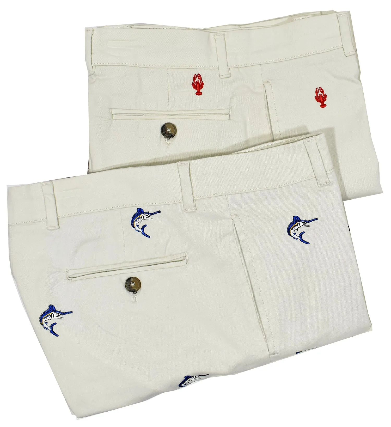 ZB027 Embroidered Walk Short